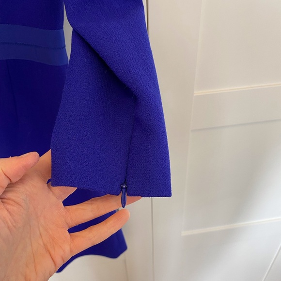 Jcrew Double Face Wool Crepe Dress Size 0 - Picture 8 of 9